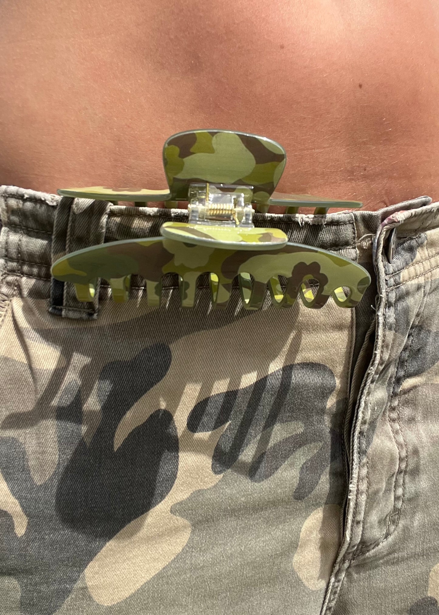 Camo Claw Clip