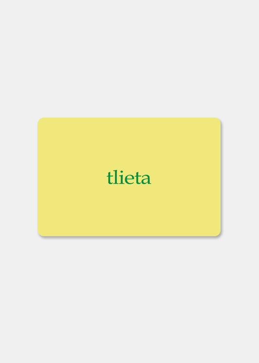 Tlieta Gift Card